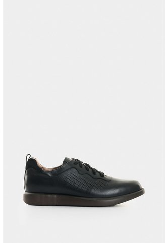 Zapato De Cordón En Cuero Envejecido Para Hombre Nacar 2.0 Zapato De Cordón En Cuero Envejecido Para Hombre Nacar 2.0 Negro 43 VÉLEZ Vélez