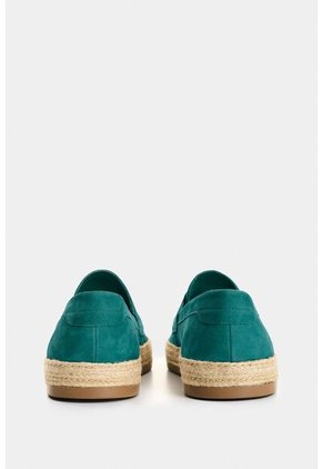 Mocasines De Cuero Gamuzado Para Hombre Ocean Mocasines De Cuero Gamuzado Para Hombre Ocean Azul Aguamarina 42 VÉLEZ