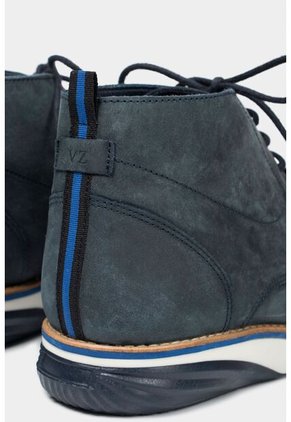 Botas Casual Play De Cuero Para Hombre Efecto Envejecido Azul Botas Casual Play De Cuero Para Hombre Efecto Envejecido Azul 41 VÉLEZ