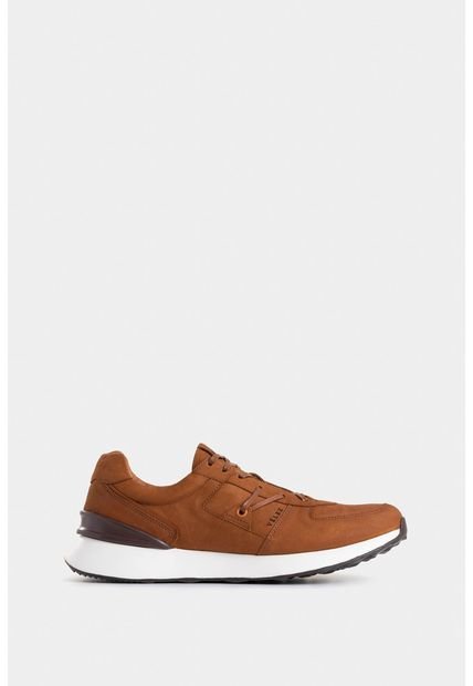 Tenis Enif De Cuero Para Hombre Detalles En Contraste Tenis Enif De Cuero Para Hombre Detalles En Contraste Miel 42 Vélez