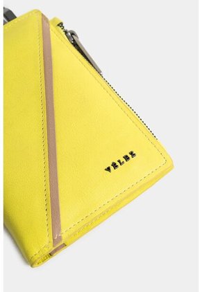 Billetera Olivia De Cuero Para Mujer Con Manija Removible Billetera Olivia De Cuero Para Mujer Con Manija Removible Verde Limon Vélez