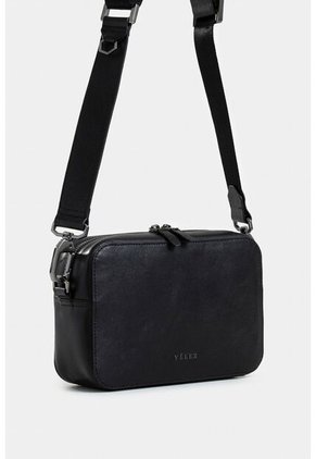 Manos Libres Monza De Cuero Para Hombre Acabado Artesanal Manos Libres Monza De Cuero Para Hombre Acabado Artesanal Negro VÉLEZ