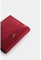 Billetera De Cuero Grabado Para Mujer Golden Billetera De Cuero Grabado Para Mujer Golden Rojo VÉLEZ de Vélez