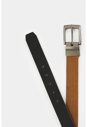 Cinturón Doble Faz De Cuero Para Hombre Gael Cinturón Doble Faz De Cuero Para Hombre Gael Miel 36 VÉLEZ