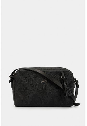 Manos Libres Verona De Cuero Para Mujer Grabado Placa Palmera Manos Libres Verona De Cuero Para Mujer Grabado Placa Palmera Negro VÉLEZ Vélez