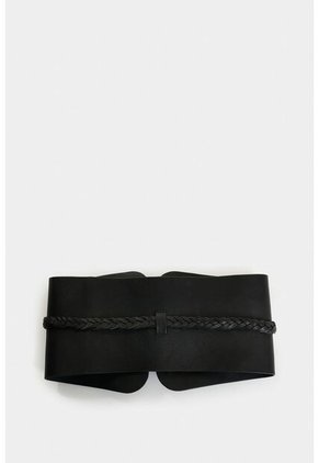 Fajón Unifaz De Cuero Para Mujer Hazel Fajón Unifaz De Cuero Para Mujer Hazel Negro M VÉLEZ