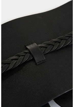 Fajón Unifaz De Cuero Para Mujer Hazel Fajón Unifaz De Cuero Para Mujer Hazel Negro M VÉLEZ