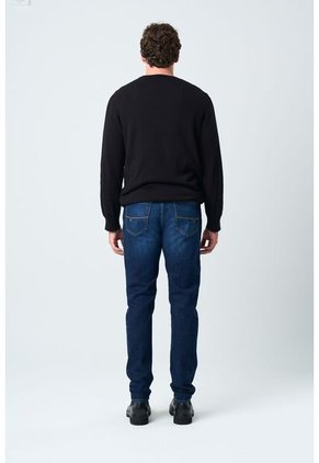 Jean Galis Bota Recta Para Hombre Semi Fitted Jean Galis Bota Recta Para Hombre Semi Fitted Azul 36 VÉLEZ