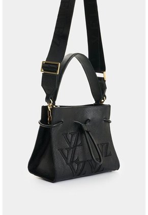 Manos Libres De Cuero Para Mujer Aromia Monogram Manos Libres De Cuero Para Mujer Aromia Monogram Negro VÉLEZ