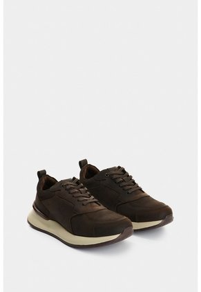 Tenis De Cuero Para Hombre Ibisa Tenis De Cuero Para Hombre Ibisa Cafe 44 VÉLEZ