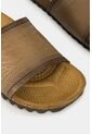 Sandalia Plana Slide De Cuero Para Hombre Silueta Tipo Strap Sandalia Plana Slide De Cuero Para Hombre Silueta Tipo Strap Kaky 43 Vélez de Vélez