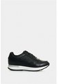 Tenis De Cuero Con Detalle Grabado Para Mujer Tropical 2 Tenis De Cuero Con Detalle Grabado Para Mujer Tropical 2 Negro 39 VÉLEZ de Vélez