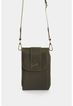 Manos Libres En Lona Y Cuero Para Mujer Astra Manos Libres En Lona Y Cuero Para Mujer Astra Verde Oliva VÉLEZ