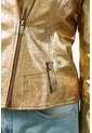 Chaqueta Biker De Cuero Folia Efecto Craquelado Para Mujer Royal Inti Chaqueta Biker De Cuero Folia Efecto Craquelado Para Mujer Royal Inti Dorado M VÉLEZ de Vélez
