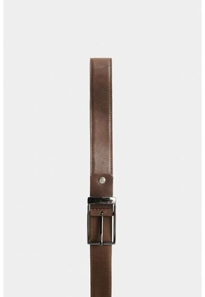 Cinturón Unifaz De Cuero Para Hombre Sand Cinturón Unifaz De Cuero Para Hombre Sand Cafe 44 VÉLEZ