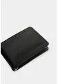 Porta Billetes Helios De Cuero Para Hombre Silueta Minimalista Porta Billetes Helios De Cuero Para Hombre Silueta Minimalista Negro VÉLEZ de Vélez