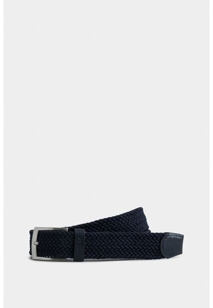 Cinturón Unifaz Cordón Por Cuero Para Hombre Trenza Cinturón Unifaz Cordón Por Cuero Para Hombre Trenza Azul Oscuro 34 VÉLEZ