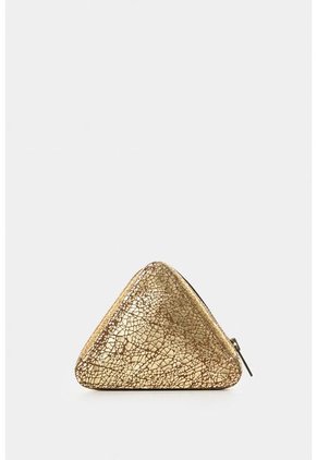 Monedero Laila En Cuero Folia Para Mujer Monedero Laila En Cuero Folia Para Mujer Dorado VÉLEZ