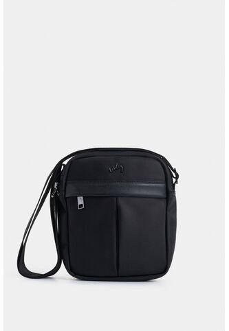 Manos Libres Harrington De Lona Y Cuero Para Hombre Casual Manos Libres Harrington De Lona Y Cuero Para Hombre Casual Negro VÉLEZ Vélez