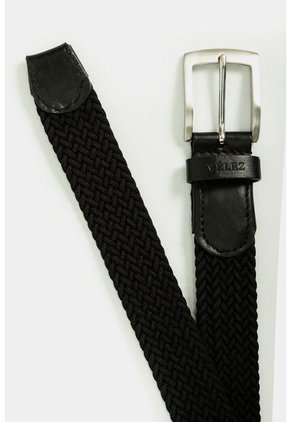 Cinturón Unifaz Cordón Por Cuero Para Hombre Trenza Cinturón Unifaz Cordón Por Cuero Para Hombre Trenza Negro 34 VÉLEZ