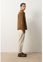 Chaqueta Zambeze De Gamuza Para Hombre Cuello Camisero Chaqueta Zambeze De Gamuza Para Hombre Cuello Camisero Tabaco S VÉLEZ de Vélez