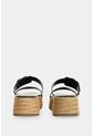 Sandalia Plataforma En Cuero Y Yute Para Mujer Ikal Sandalia Plataforma En Cuero Y Yute Para Mujer Ikal Negro 41 VÉLEZ de Vélez