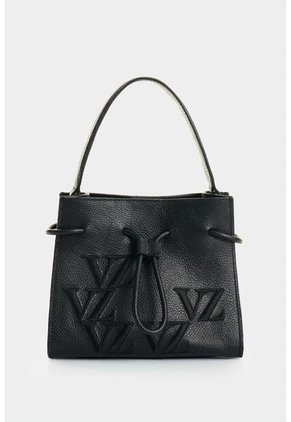 Manos Libres De Cuero Para Mujer Aromia Monogram Manos Libres De Cuero Para Mujer Aromia Monogram Negro VÉLEZ