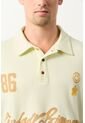 Polo Cropped En Algodón Para Hombre Primavera Polo Cropped En Algodón Para Hombre Primavera Amarillo Limon XL VÉLEZ de Vélez