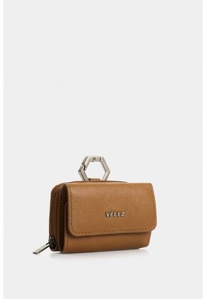 Monedero De Cuero Para Mujer Tropical Monedero De Cuero Para Mujer Tropical Miel VÉLEZ