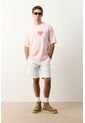 Camiseta Cropped En Algodón Para Hombre I Love Latinas Camiseta Cropped En Algodón Para Hombre I Love Latinas Rosado M VÉLEZ de Vélez