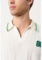 Polo Manga Corta Para Hombre Polo Manga Corta Para Hombre Crema XL VÉLEZ de Vélez
