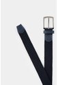 Cinturón Trenzado De Cuero Para Hombre Tyvi 2.0 Cinturón Trenzado De Cuero Para Hombre Tyvi 2.0 Azul Oscuro 44 VÉLEZ de Vélez