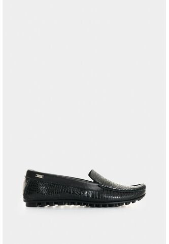 Mocasines De Cuero Folia Para Mujer Denver 2 Mocasines De Cuero Folia Para Mujer Denver 2 Negro 41 VÉLEZ Vélez