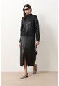 Sweater Tejido De Cuello Alto Para Mujer Nacarina Sweater Tejido De Cuello Alto Para Mujer Nacarina Negro M VÉLEZ de Vélez
