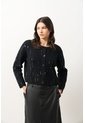 Cardigan Tejido Para Mujer Aurelia Cardigan Tejido Para Mujer Aurelia Negro L VÉLEZ de Vélez
