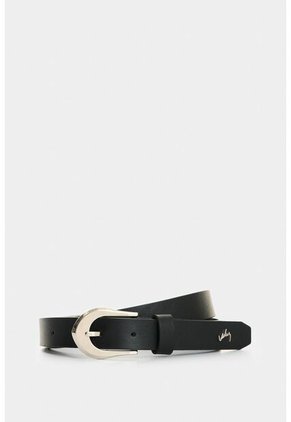 Cinturón Unifaz De Cuero Folia Para Mujer Dunas Cinturón Unifaz De Cuero Folia Para Mujer Dunas Negro XL VÉLEZ