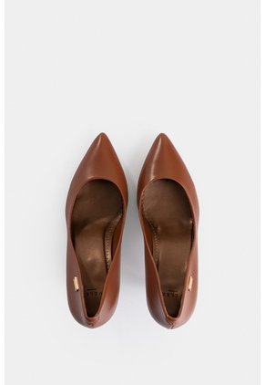 Tacones Atanasova De Cuero Para Mujer Stiletto Tacones Atanasova De Cuero Para Mujer Stiletto Miel 34 VÉLEZ