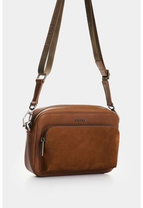 Bandolera Kansas 2 En Cuero Para Hombre Bandolera Kansas 2 En Cuero Para Hombre Miel VÉLEZ