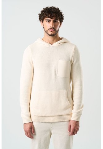 Sweater Semi Fit Tejido Para Hombre Oroa Sweater Semi Fit Tejido Para Hombre Oroa Crema S VÉLEZ Vélez