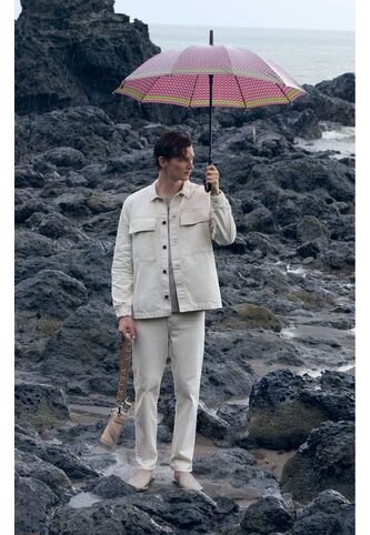 Sobrecamisa Modica Para Hombre Oversized Sobrecamisa Modica Para Hombre Oversized Crema S VÉLEZ Vélez