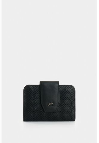 Billetera De Cuero Grabado Para Mujer Hiedra Billetera De Cuero Grabado Para Mujer Hiedra Negro VÉLEZ Vélez