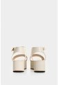 Sandalia Plataforma De Cuero Para Mujer Soren Sandalia Plataforma De Cuero Para Mujer Soren Beige 41 VÉLEZ de Vélez