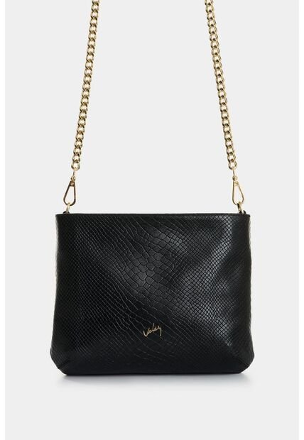 Manos Libres De Cuero Grabado Para Mujer Tessa Manos Libres De Cuero Grabado Para Mujer Tessa Negro VÉLEZ