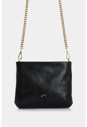 Manos Libres De Cuero Grabado Para Mujer Tessa Manos Libres De Cuero Grabado Para Mujer Tessa Negro VÉLEZ