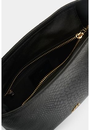 Manos Libres De Cuero Grabado Para Mujer Tessa Manos Libres De Cuero Grabado Para Mujer Tessa Negro VÉLEZ