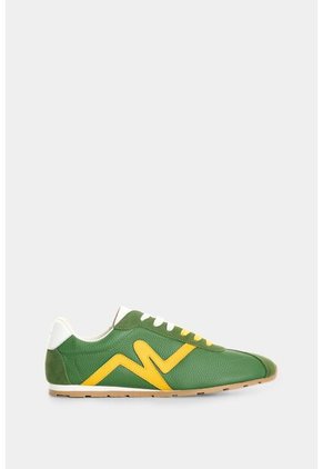 Tenis En Cuero Para Mujer Blooms Tenis En Cuero Para Mujer Blooms Verde 40 VÉLEZ