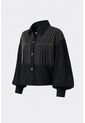 Chaqueta Alhena En Tejido Plano Para Mujer Bordado Millaré Chaqueta Alhena En Tejido Plano Para Mujer Bordado Millaré Negro L VÉLEZ de Vélez