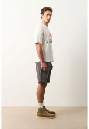 Camiseta Cropped En Algodón Para Hombre I Love Latinas 2.0 Camiseta Cropped En Algodón Para Hombre I Love Latinas 2.0 Crema S VÉLEZ
