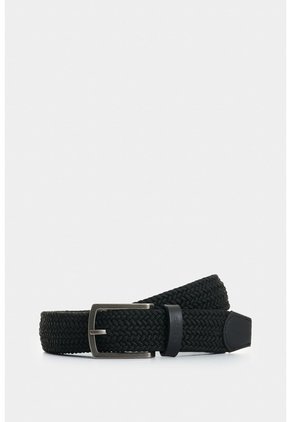 Cinturón Trenzado De Cuero Para Hombre Tyvi 2.0 Cinturón Trenzado De Cuero Para Hombre Tyvi 2.0 Negro 44 VÉLEZ
