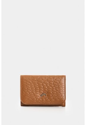 Billetera De Cuero Grabado Para Mujer Verona Billetera De Cuero Grabado Para Mujer Verona Miel VÉLEZ
